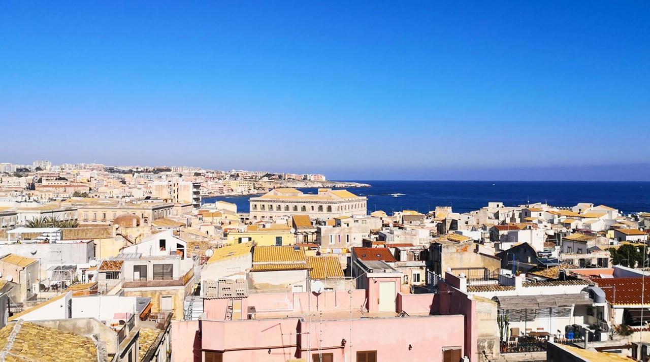 Ferienwohnung Terrazza dei Mori - Seaview terrace in Ortigia Syrakus Exterior foto