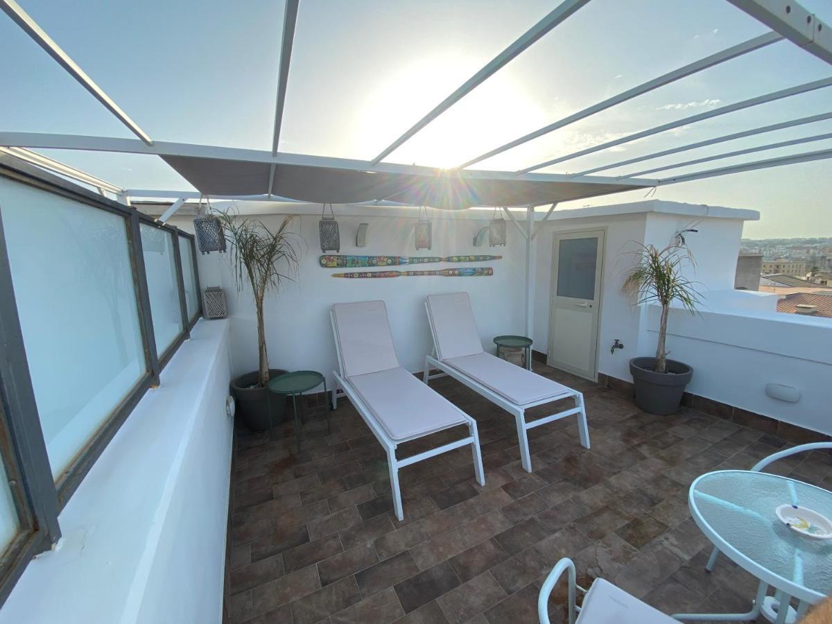 Ferienwohnung Terrazza dei Mori - Seaview terrace in Ortigia Syrakus Exterior foto